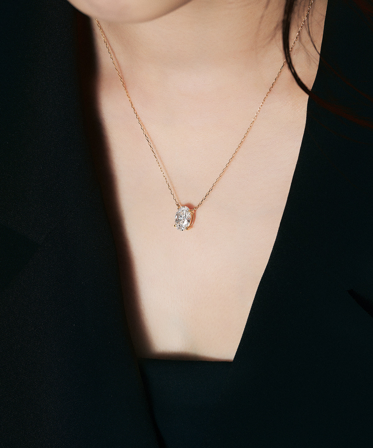 K18 ラボグロウンダイヤモンド2ct ネックレス｜96-7809