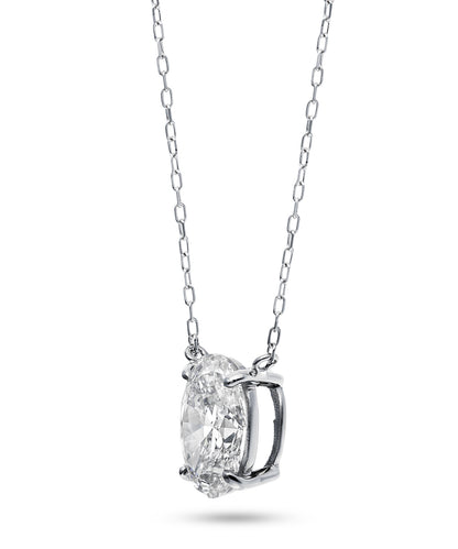 プラチナ ラボグロウンダイヤモンド2ct ネックレス｜96-7810