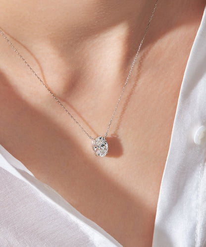 プラチナ ラボグロウンダイヤモンド2ct ネックレス｜96-7810
