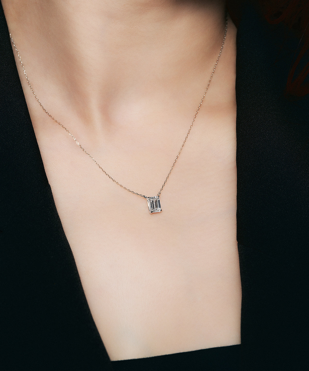 プラチナ ラボグロウンダイヤモンド1ct ネックレス｜96-7811