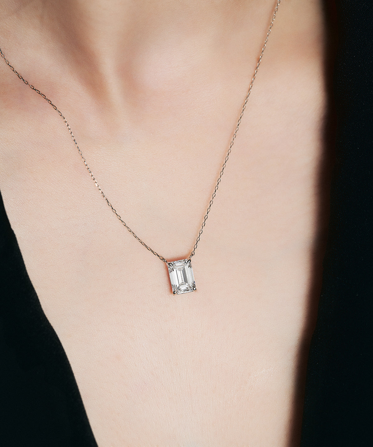 プラチナ ラボグロウンダイヤモンド2ct ネックレス｜96-7813