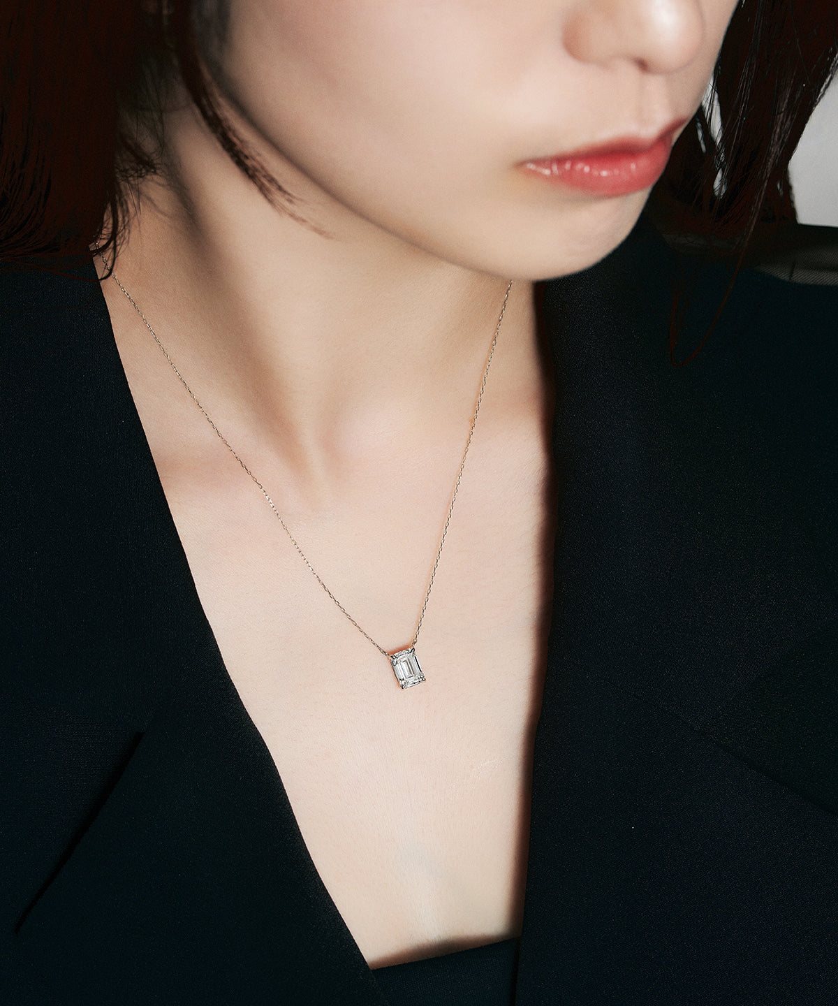 プラチナ ラボグロウンダイヤモンド2ct ネックレス｜96-7813