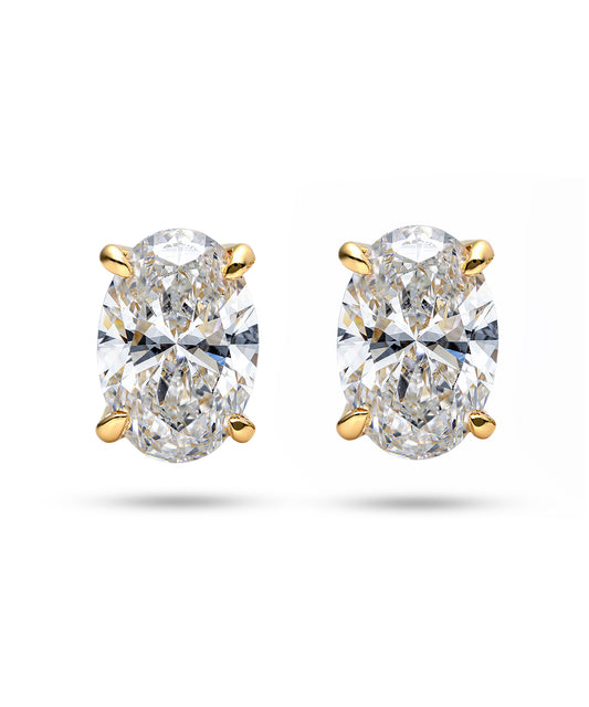 K18 ラボグロウンダイヤモンド2ct ピアス｜96-7815