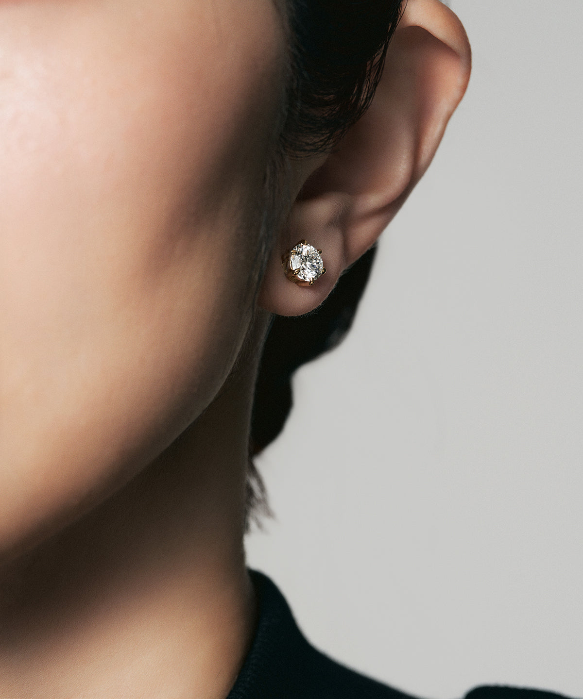 K18 ラボグロウンダイヤモンド2ct ピアス｜96-7816