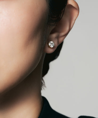 K18 ラボグロウンダイヤモンド2ct ピアス｜96-7816