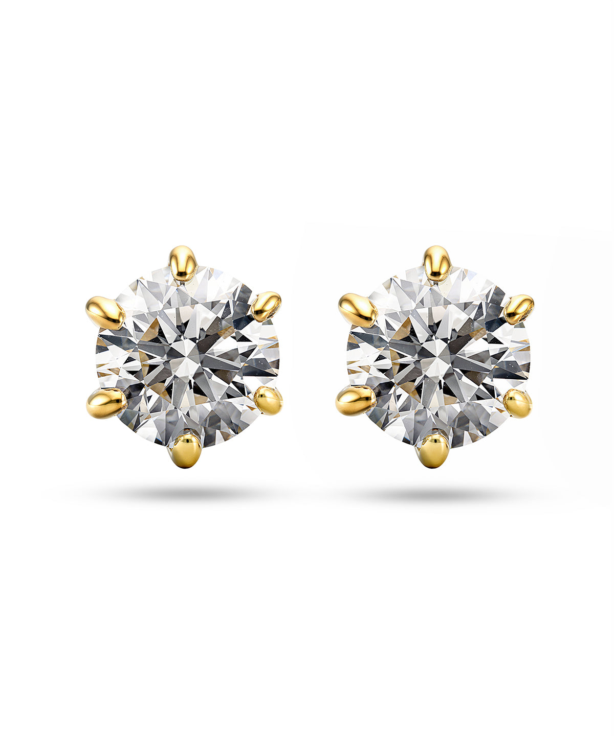 K18 ラボグロウンダイヤモンド2ct ピアス｜96-7816