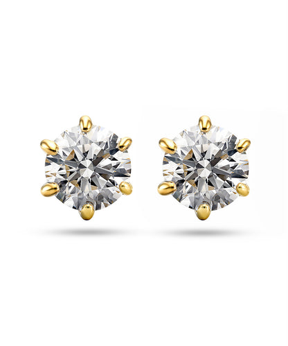 K18 ラボグロウンダイヤモンド2ct ピアス｜96-7816