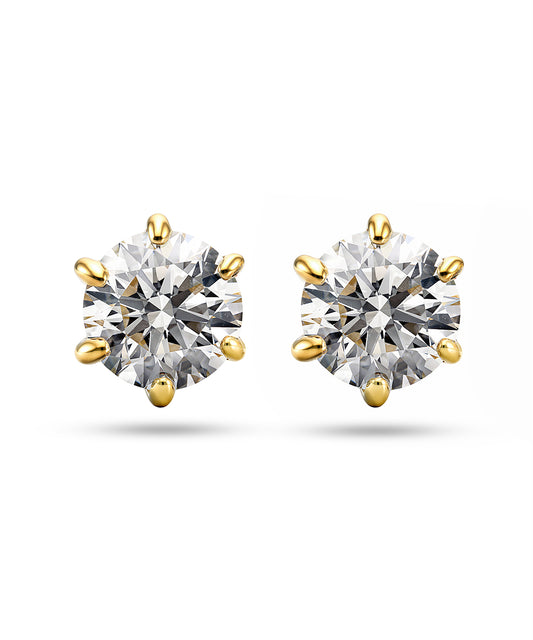 K18 ラボグロウンダイヤモンド2ct ピアス｜96-7816