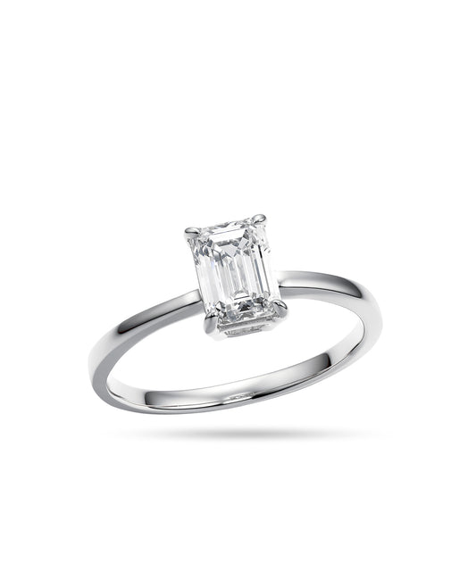 プラチナ ラボグロウンダイヤモンド1ct リング｜96-7824