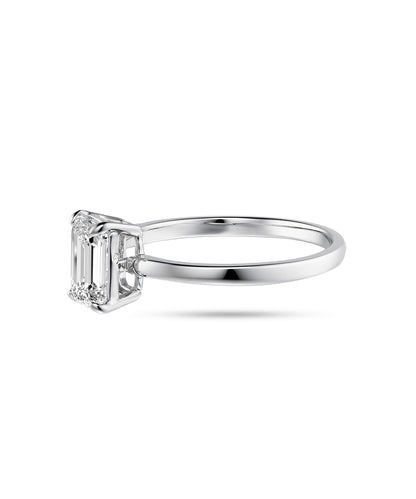 プラチナ ラボグロウンダイヤモンド1ct リング｜96-7824