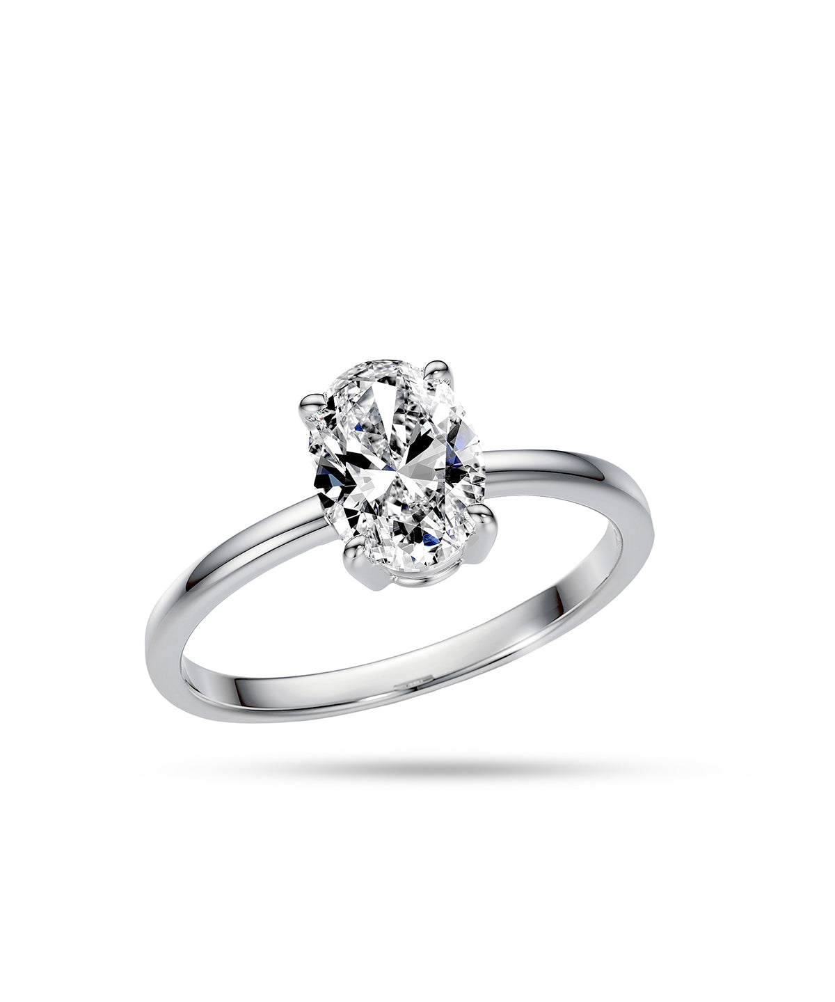 プラチナ ラボグロウンダイヤモンド1ct リング｜96-7826