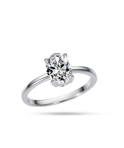 プラチナ ラボグロウンダイヤモンド1ct リング｜96-7826