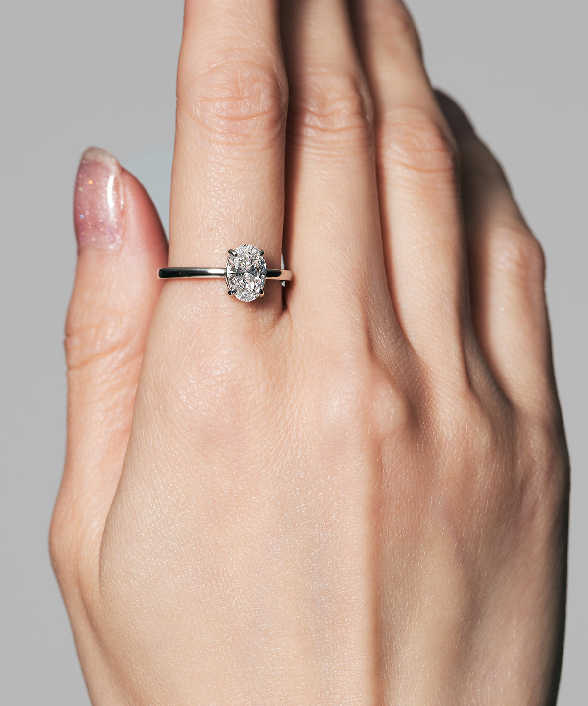 プラチナ ラボグロウンダイヤモンド1ct リング｜96-7826