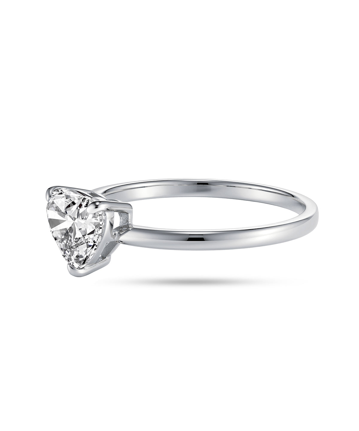プラチナ ラボグロウンダイヤモンド1ct ハートリング｜96-7827