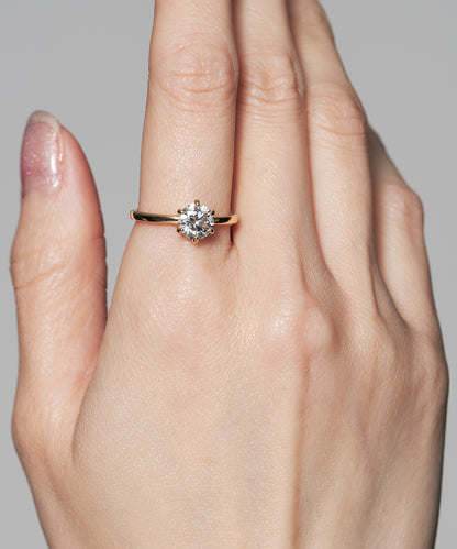 K18 ラボグロウンダイヤモンド1ct リング｜96-7829