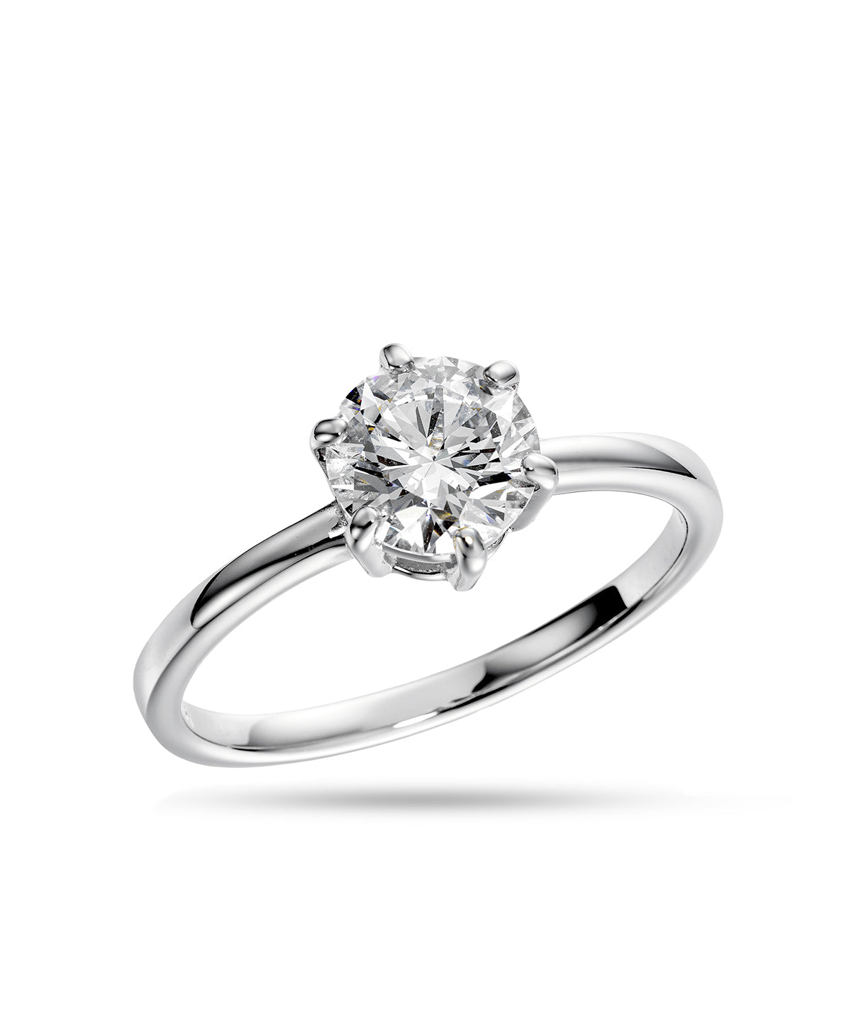 プラチナ ラボグロウンダイヤモンド1ct リング｜96-7830