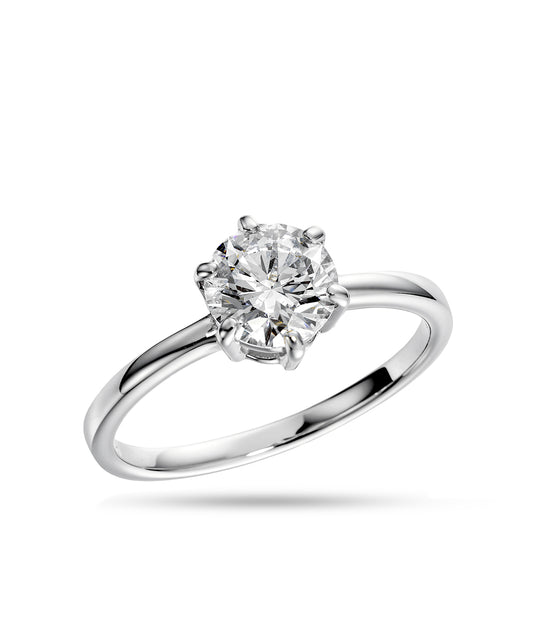 プラチナ ラボグロウンダイヤモンド1ct リング｜96-7830