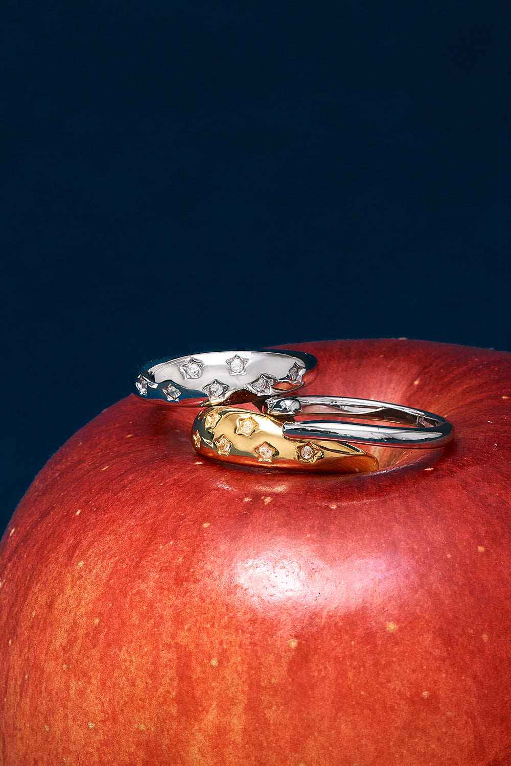 Star burst ear cuff & ring