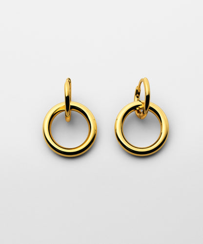 Double Ring Hoop Pierce