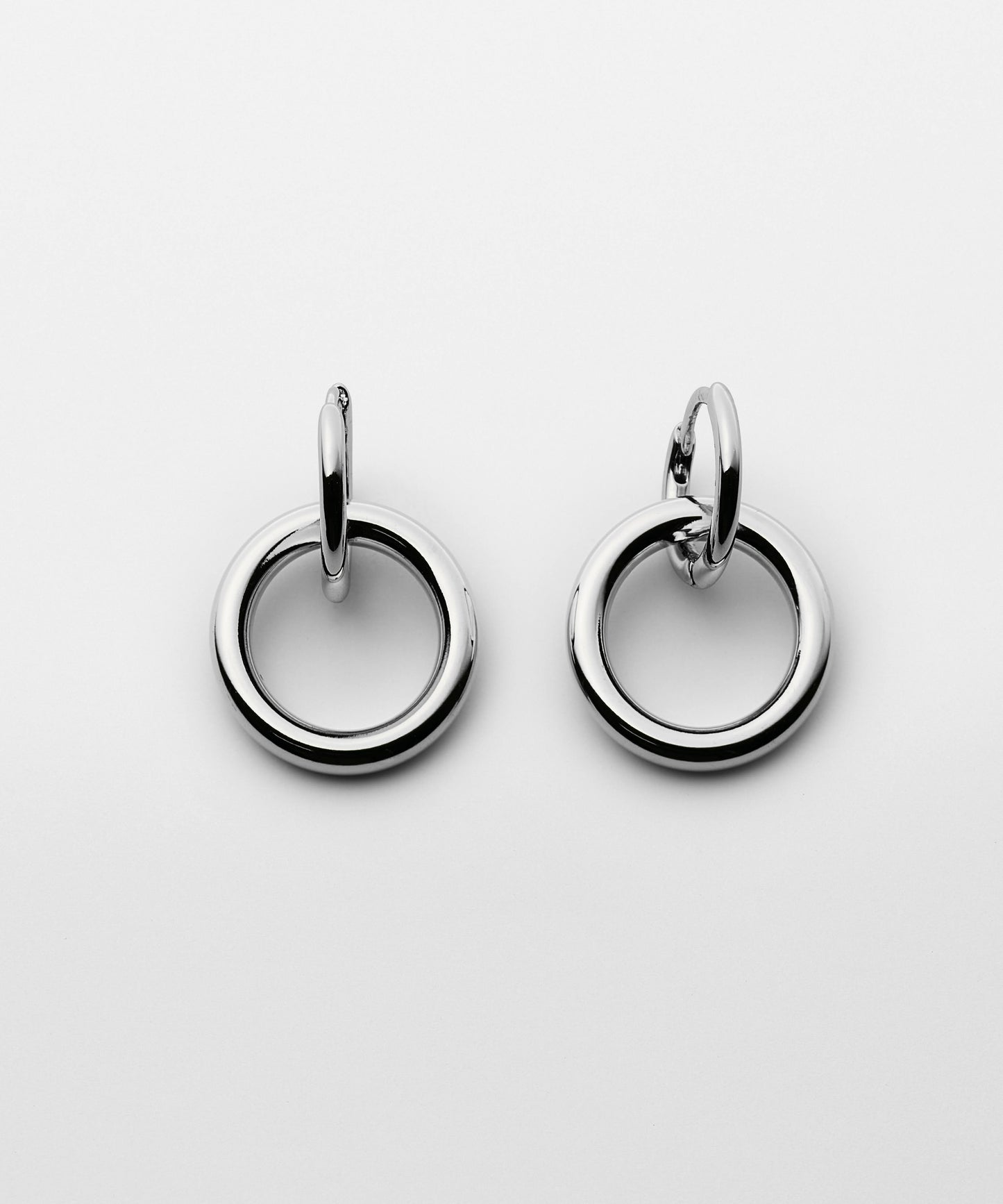 Double Ring Hoop Pierce