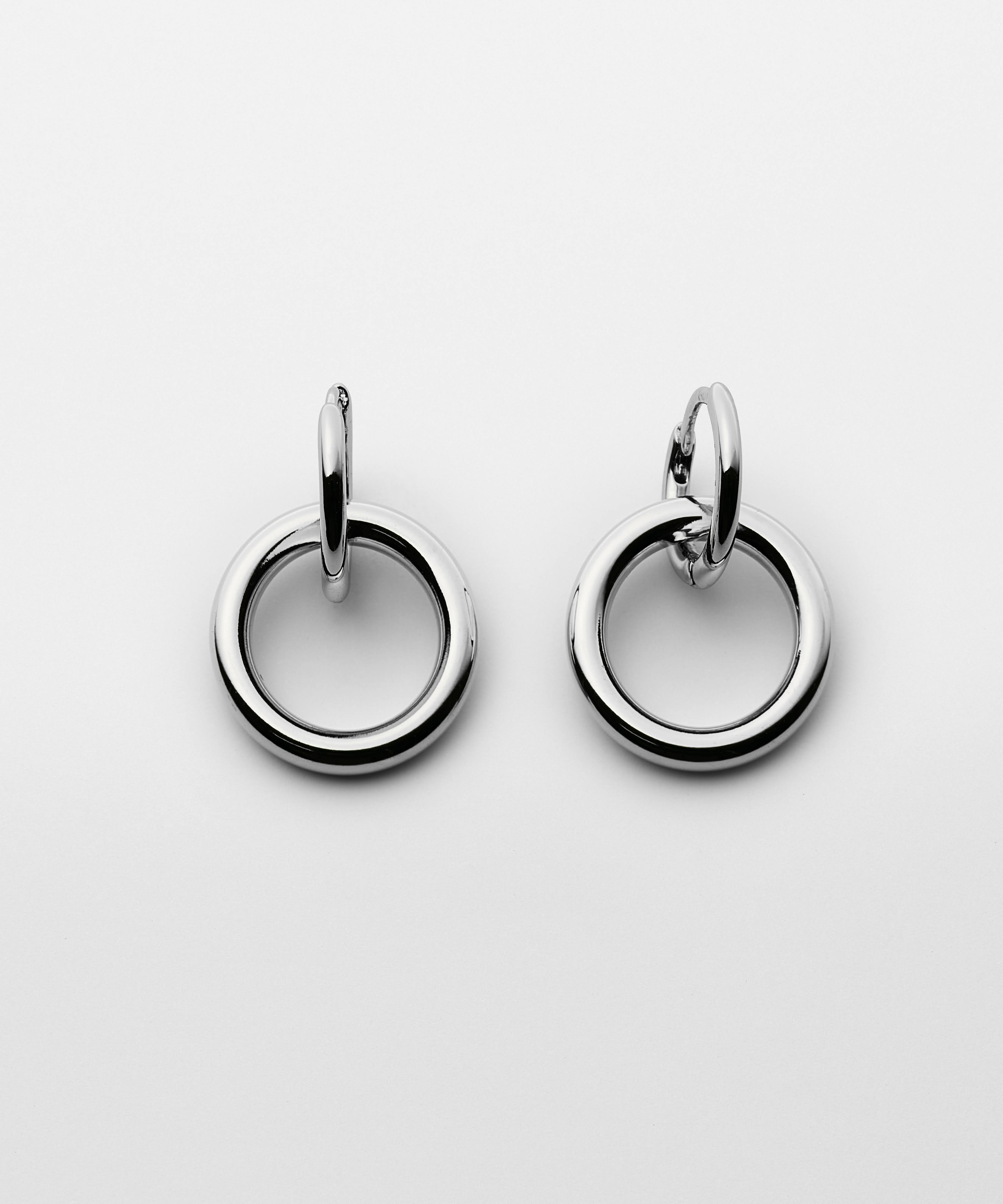 Double Ring Hoop Pierce