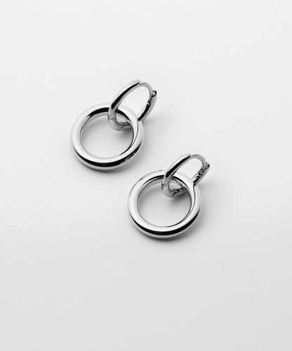 Double Ring Hoop Pierce