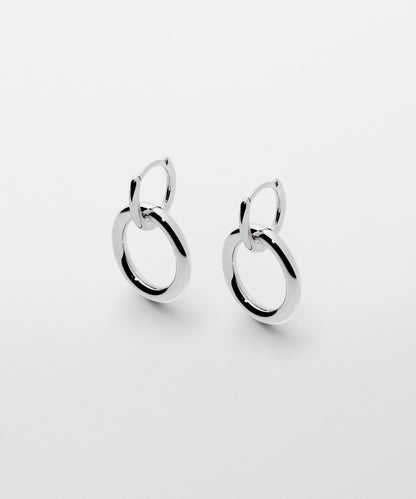 Double Ring Hoop Pierce
