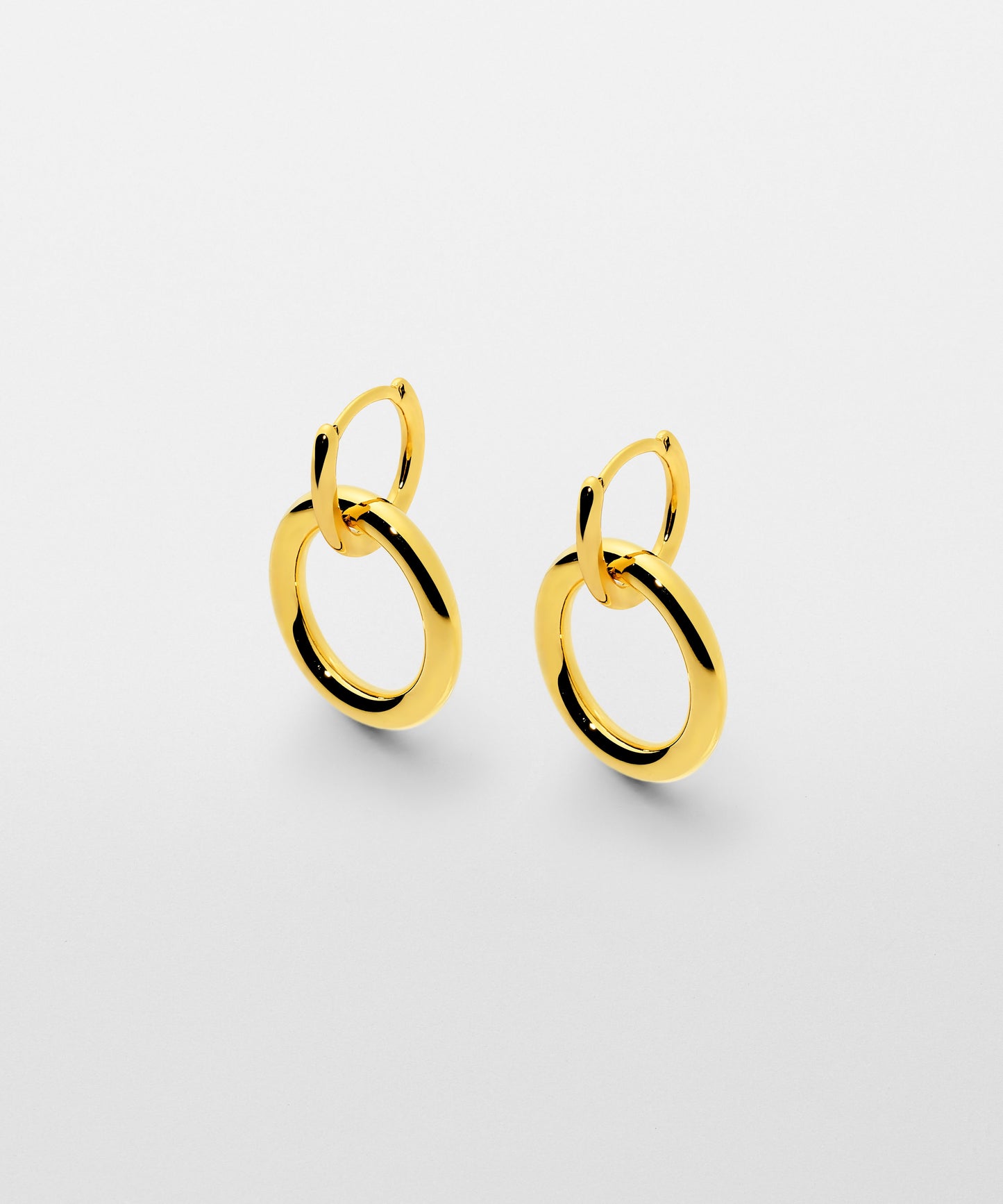 Double Ring Hoop Pierce