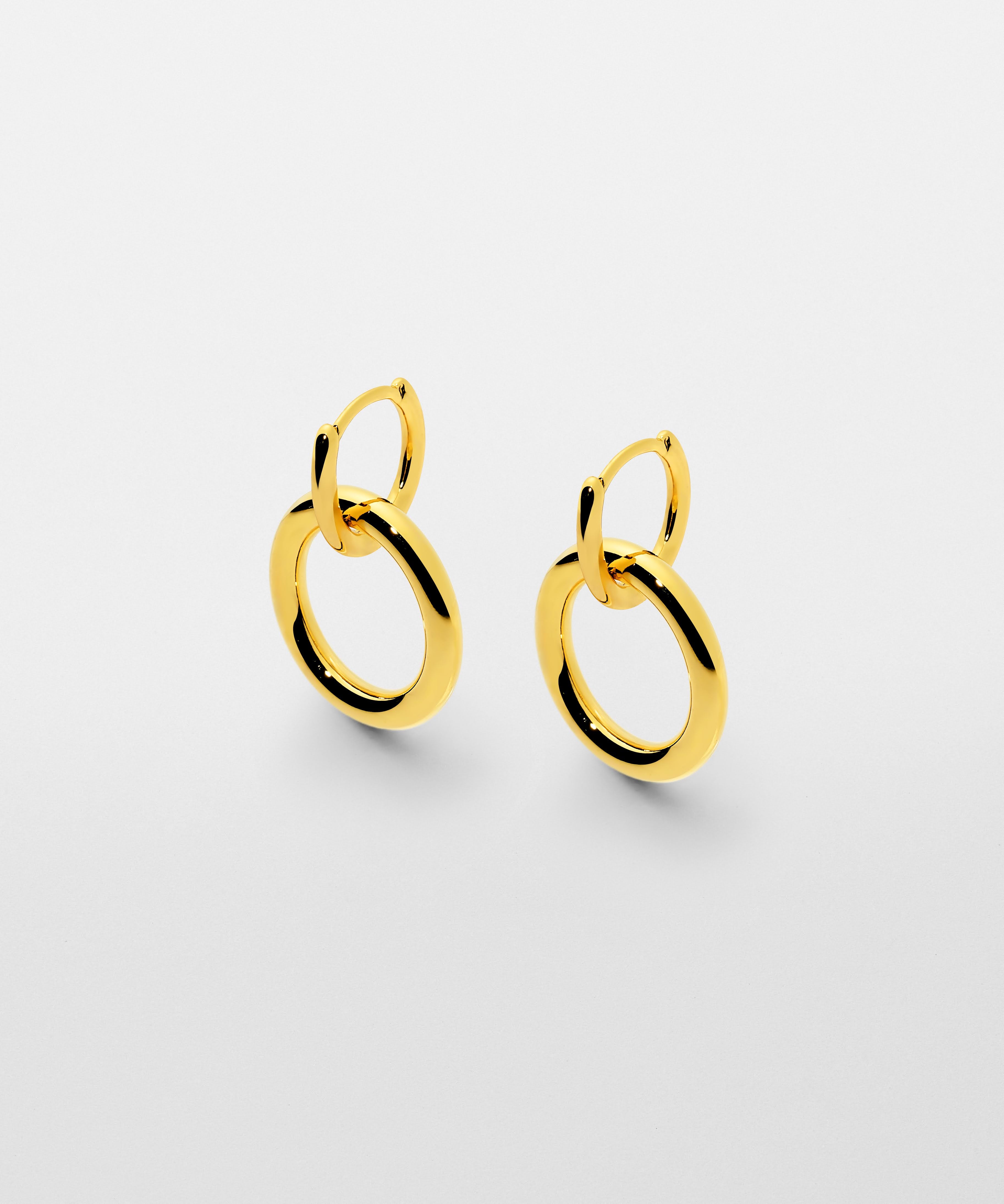 Double Ring Hoop Pierce