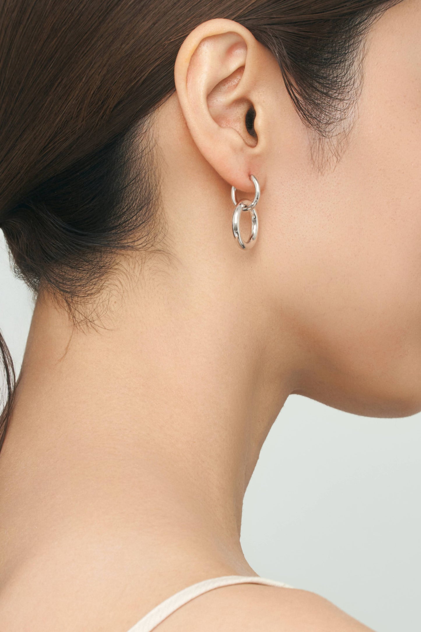 Double Ring Hoop Pierce