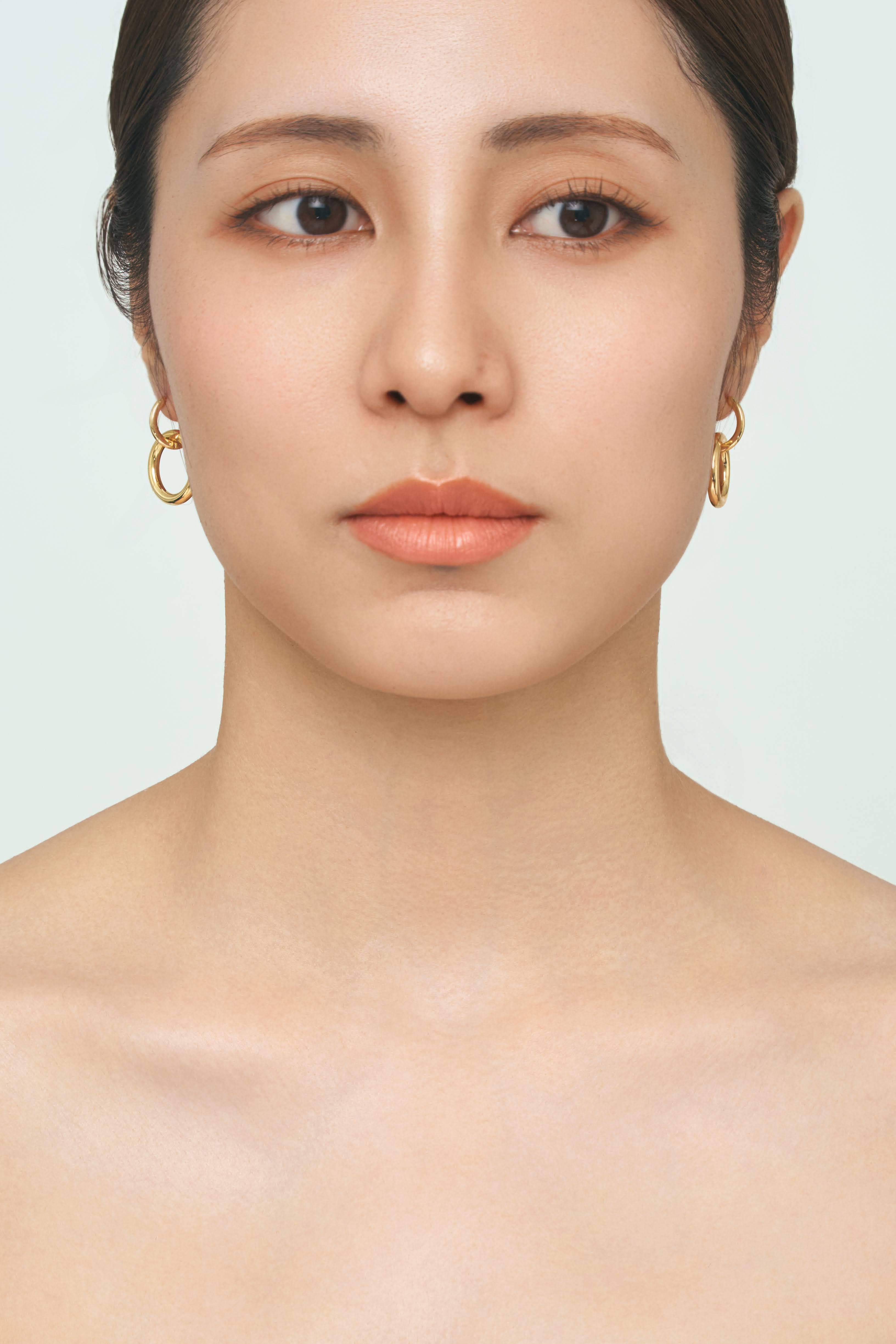 Double Ring Hoop Pierce