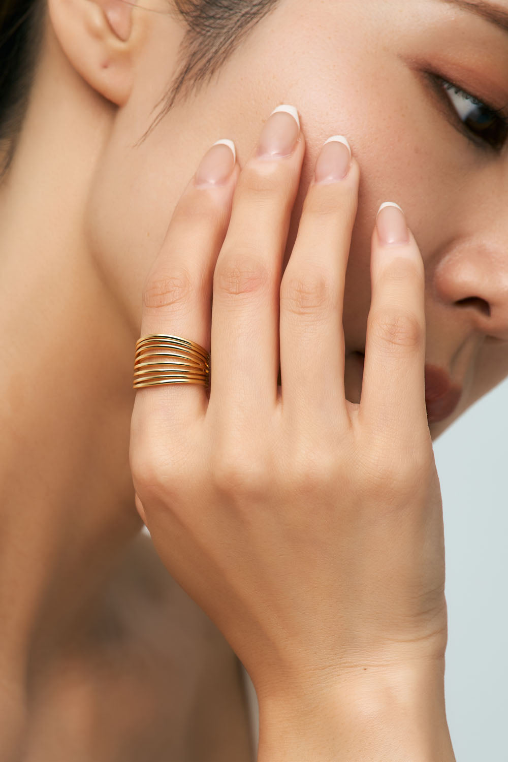8 LINE EAR CUFF