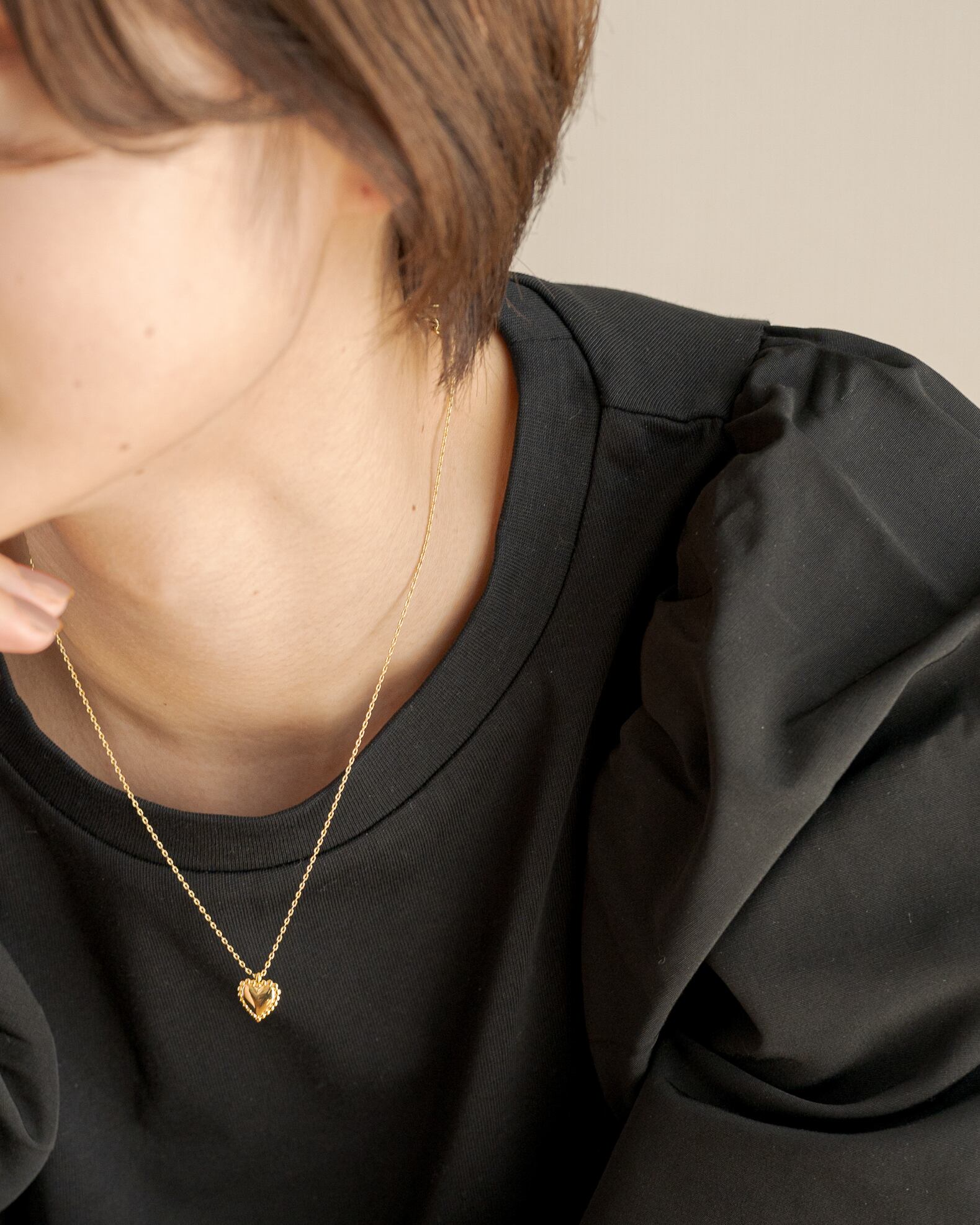 Heart pendant necklace