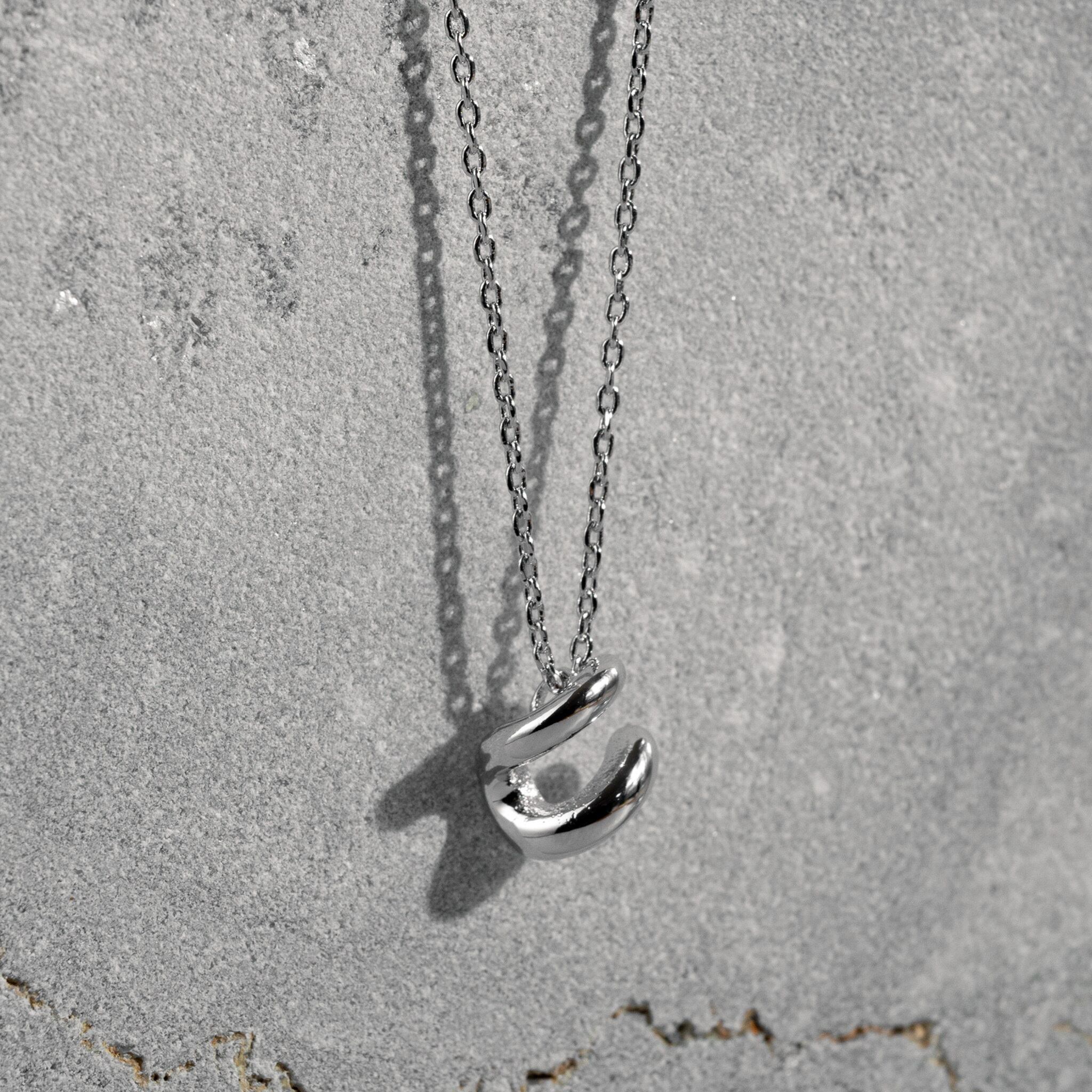 Nuance line necklace - U curve