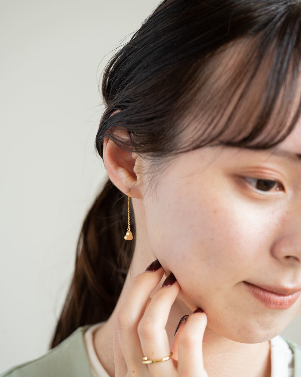 Chain pierce -- Heart